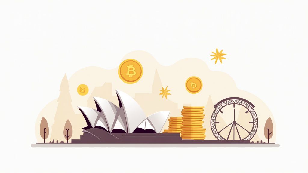 Graph showing transaction speeds with crypto